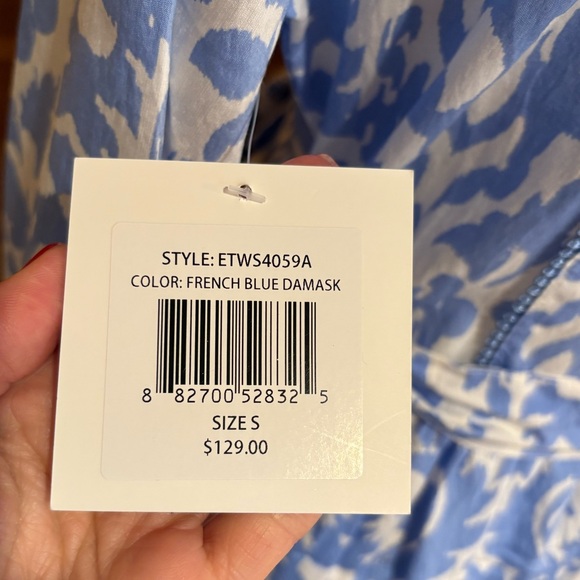 Ellen Tracy Waist-Tie Mini Dress - Picture 5 of 5